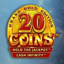20 Coins Grand Gold Edition logo by Wazdan at Roman Casino20 Coins Grand Gold Edition