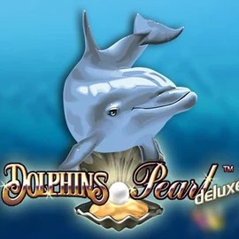 Dolphins Pearl Deluxe logo by Novomatic at Roman Casino