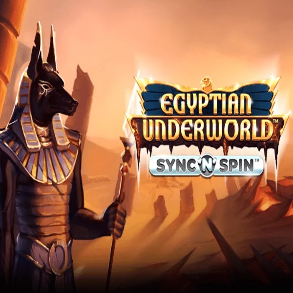 Egyptian Underworld logo by Greentube at Roman Casino