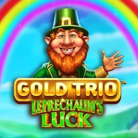 Gold Trio Leprechaun's Luck logo by Playtech Roman Casino