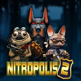 Nitropolis 2 logo by ELK Studios at Roman Casino