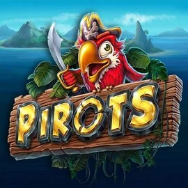 Pirots online game logo by ELK Studios on roman-casinos.es