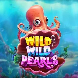 Wild Wild Pearls slot logo by Pragmatic Play at Roman Casino